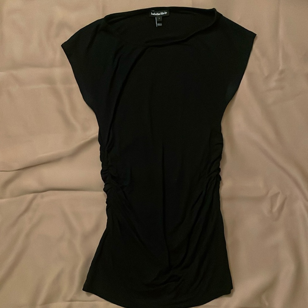 Size 1 Isabella Oliver viscose maternity shirt